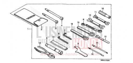 OUTILS VT1100C3W de 1998